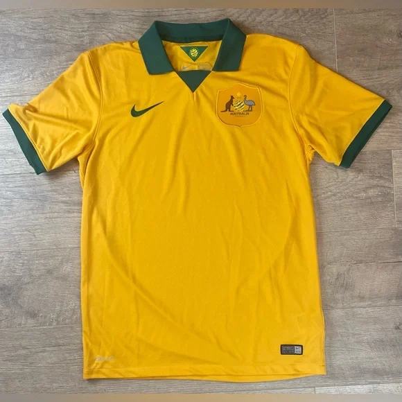 Nike Shirts Nike Drifit Unisex Australia Football Soccer